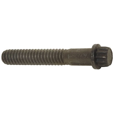 Grade 9, 5/16"-18 Flange Bolt, Plain Alloy Steel, 1-1/8 in L, 50 PK