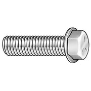 Grade 5, 5/16"-18 Flange Bolt, Zinc Plated Steel, 1-1/4 in L, 50 PK