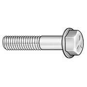 Grade 8, 5/8"-11 Flange Bolt, Plain Steel, 3 in L, 95 PK