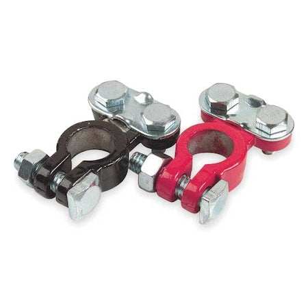 Univ Terminal,6 to 2/0 ga.,Red & Blk,PK2