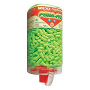 Pura-Fit Ear Plugs with Dispenser, Foam, Bullet, 33 dB NRR, Uncorded, 500 Pairs Per Pkg