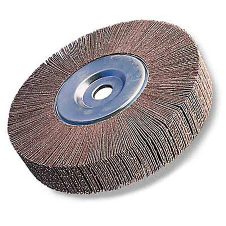 FlapWheel, Ca,6 Diax1.5 Wx1 In Ah,60G, PK5
