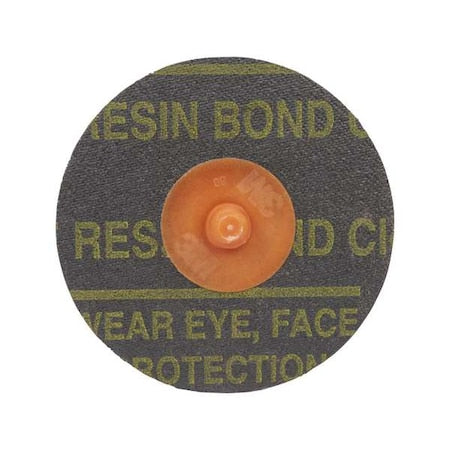 Quick Change Disc, AlO, 4in, 60G, Tr, PK100