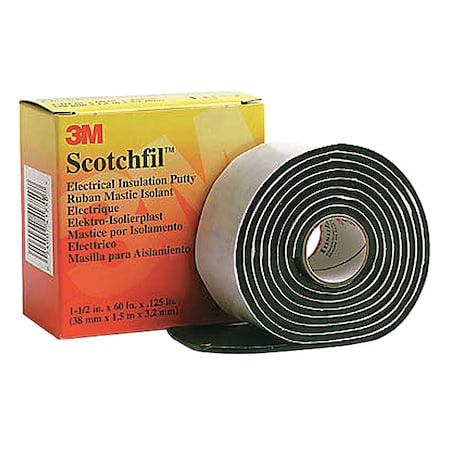 ElectricalTape, Black,1-5/8ydL, PK12