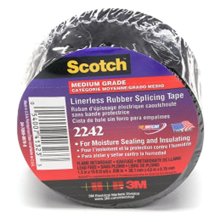 ElectricalTape,Black,5ydL,1-1/2inW,PK12
