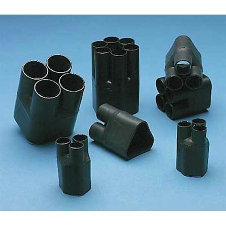 Adhesive Lined Heat Shrink Boot, Not Applicable I.D. Shrink Ratio, 4.9 in I.D. Before Shrinking