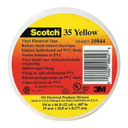 ElectricalTape,Ylw,6-5/8ydL,1/2inW,PK100