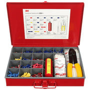 Wire Connector & Terminal Kit, 10 AWG, 600 V, Vinyl Insulated, Red, Crimp Termination Only