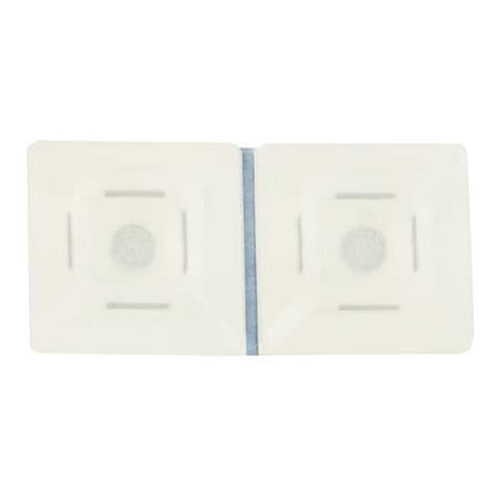 Cable Tie Base, Nylon 6/6, Natural, 0.74 in L