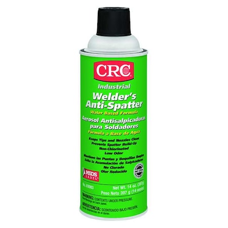 Anti-Spatter,16 Oz.,Net Wt. 14 oz
