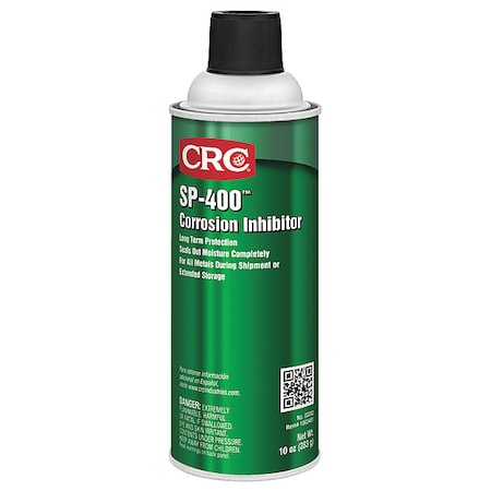 Corrosion Inhibitor, SP-400, H2, Aerosol Can, 10 oz, Amber