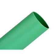 Heat Shrink Tube, Thin Wall, 2:1 I.D. Shrink Ratio, 0.5 in I.D. Before Shrinking, Green, 4 ft