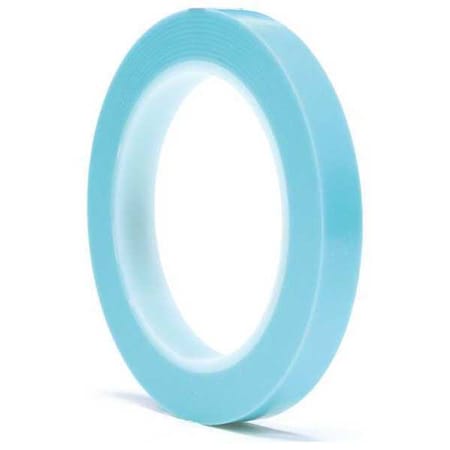 Painter's Tape, 1/2 in W x 36 yd L, 5.4 mil Thick, Blue, Rubber Adhesive, 72 PK