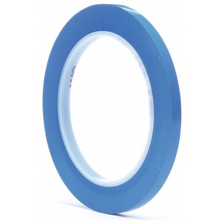 Film Tape,Vinyl,Blue,1/4In x 36 Yd,PK144