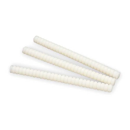 Spray Adhesive, White, 5/8 in Dia, 8 in L, 45 sec Begins to Harden, 165 PK