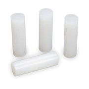 Plastic Adhesive, clear, 5/8 in Dia, 2 in L, 40 sec Begins to Harden, 484 PK