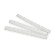 Adhesive, Black, 5/8 in Dia, 8 in L, 50 sec Begins to Harden, 154 PK