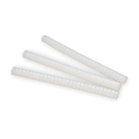 Adhesive, Black, 5/8 in Dia, 8 in L, 50 sec Begins to Harden, 154 PK
