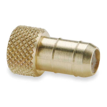 3/8" x 1/4" Barb Brass Plug
