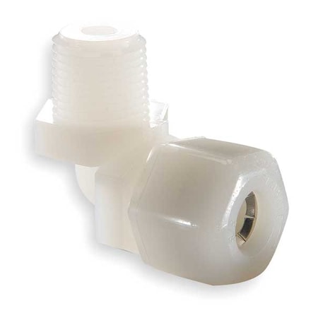 Elbow, Nylon, Comp. 1/4 in, MNPTF 3/8 in