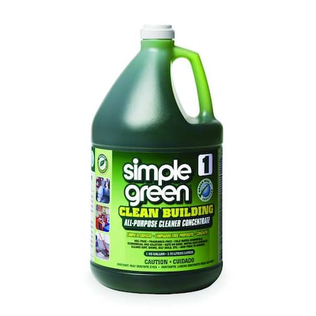 All Purpose Cleaner, Jug, 1 gal, Concentrated, Unscented, Alkaline, 2 PK