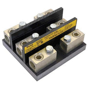 Open Fuse Block, T UL Class, 300V AC/DC Volt Rating, 3 Poles, Box Lug