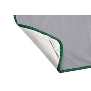 Standard Duty Tarp, 3 ft x 4 ft 8 in, 6 Mil, Gray, Cotton Canvas