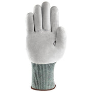 Activarmr Cut-Resistant Gloves, A5 Cut Level, Goatskin Leather Palm, Medium (Size 8), 1 Pair