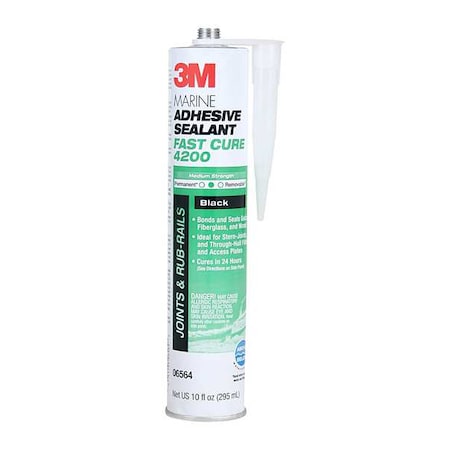Polyurethane Adhesive Sealant, 10 oz, Cartridge, White, Polyurethane Base, 4200 FC