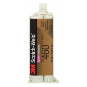 Epoxy Adhesive, DP460 Series, Off-White, Dual-Cartridge, 12 PK, 2:01 Mix Ratio, 4 hr Functional Cure