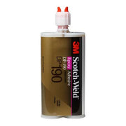 Hot Melt Adhesive, DP190 Series, White, Dual-Cartridge, 12 PK, 1:01 Mix Ratio, 12 hr Functional Cure