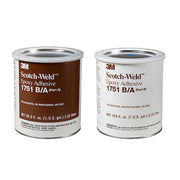 Epoxy Adhesive, 1751 Series, Clear, Dual-Cartridge, 2 PK, 3:02 Mix Ratio, 10 hr Functional Cure