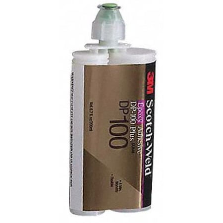 Hot Melt Adhesive, DP100 Series, Off-White, Dual-Cartridge, 6 PK, 1:01 Mix Ratio