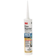 Fire Barrier Sealant,10.1 OZ., Gray, PK12
