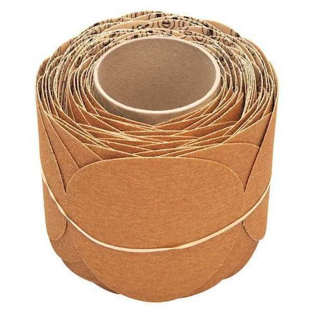 PSA Disc Roll,No Hole,5 In,60G,AlO,PK400