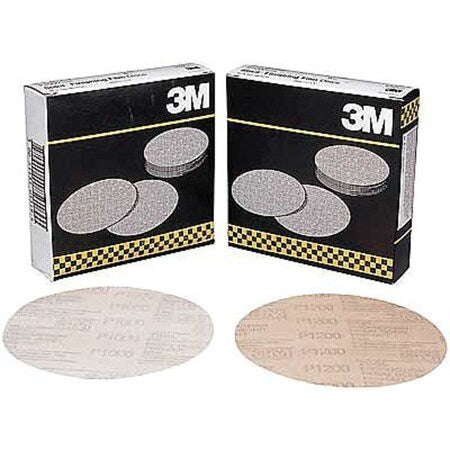 PSA Sanding Disc, Poly, 6in, P600G, PK400