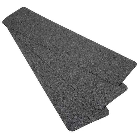 Anti-Slip Tread, Black,6 In x 2 Ft., PK25