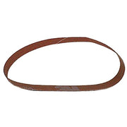 Sanding Belt, 1 in W, 42 in L, Coated, Ceramic, 80 Grit, Not Applicable, 777F, Orange