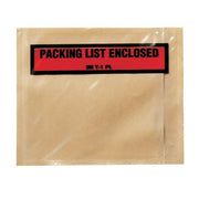 Packing List Envelope, Clear, PK1000