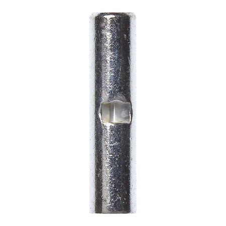 Butt Splice Wire Connector, 14 AWG Max, Blue, None Insulation, 600 V, 1000 PK