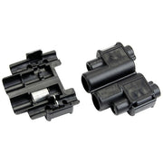 Insulation-Displacement Wire Connector, 10 AWG Max, 1 Port, Black, Polypropylene Insulation, 600 V