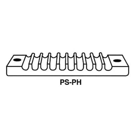 Pin Holder, Black, 1 Max. No. of Padlocks, 9/32 in Max. Shackle Dia.