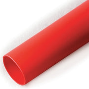 Heat Shrink Tube, Thin Wall, 2:1 I.D. Shrink Ratio, 0.19 in I.D. Before Shrinking, Red, 250 ft