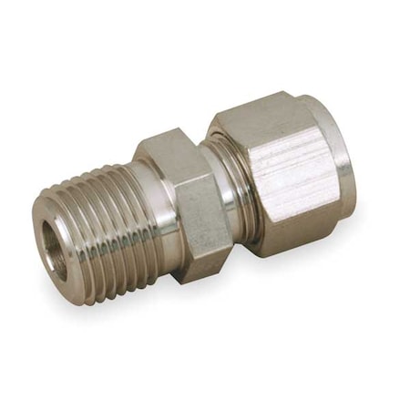 3/4" x 1/2" A-LOK x MNPT 316 SS Male Connector