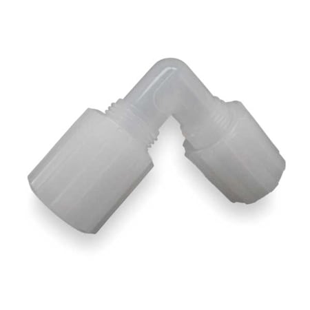Union Elbow,45 deg.,PFA and PVDF,Flare