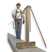 SkyGrip Horizontal Lifeline System, 60 ft Length, 310 lb Weight Capacity