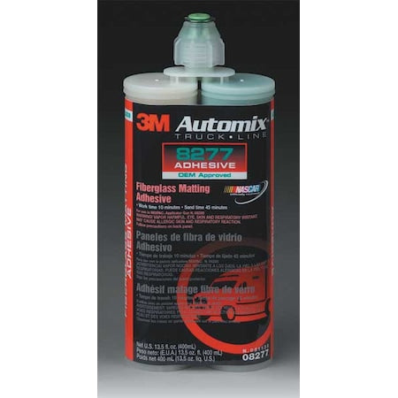 Wood Glue, Fiberglass Matting Series, Green, 13.5 oz, Dual-Cartridge