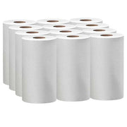 WypAll General Clean X60 Multi-Task Cleaning Cloths (35401), Small Roll, White, 130 Sheets/Roll,PK12