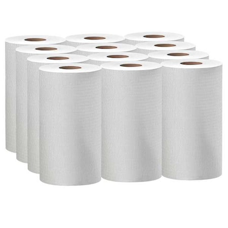 WypAll General Clean X60 Multi-Task Cleaning Cloths (35401), Small Roll, White, 130 Sheets/Roll,PK12