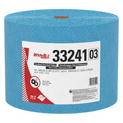 WypAll Oil, Grease & Ink Cloths (33241), Jumbo Roll, Lint-Free, Blue 717 Sheets/Roll,1 Roll/Case